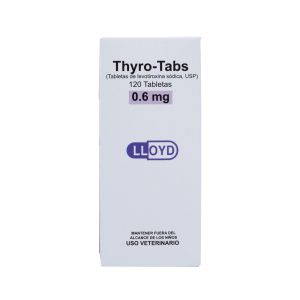 Thyro-Tabs Perros 0,6 Mg 120 Tabletas