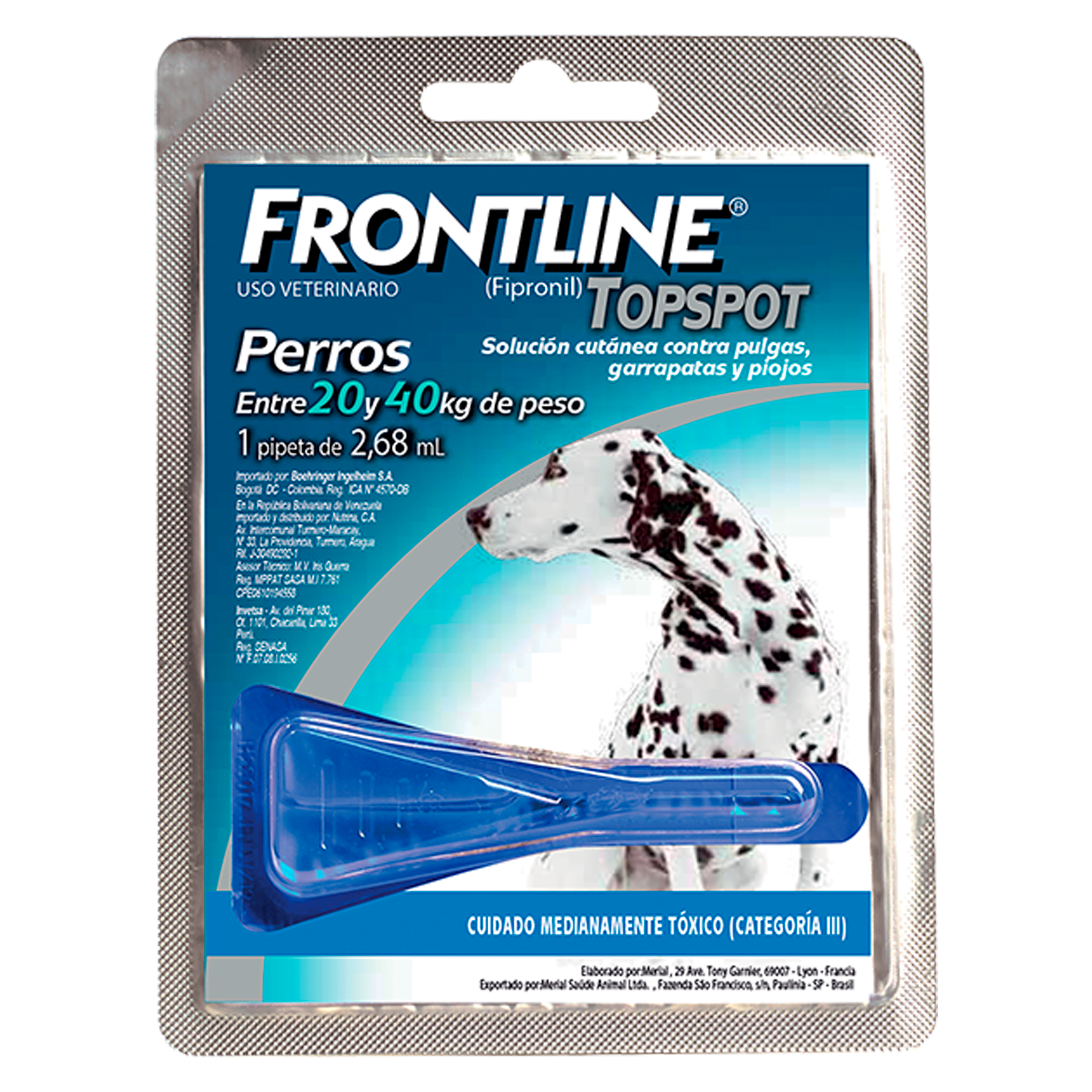 Frontline best sale 2.68 ml