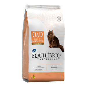 Comida para gato Equilibrio Veterinary Obesidad y Diabétes 2Kg