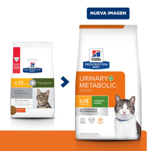 Comida para gato Hills Prescription Multicare + Metabolic  c/d 6.35 Lbs