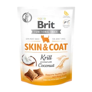 Brit care dog snack skin & coat krill x 150 gr