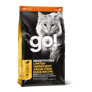 Go! Sensitivities limited ingredient grain free duck recipe for cats x 3.7 kg